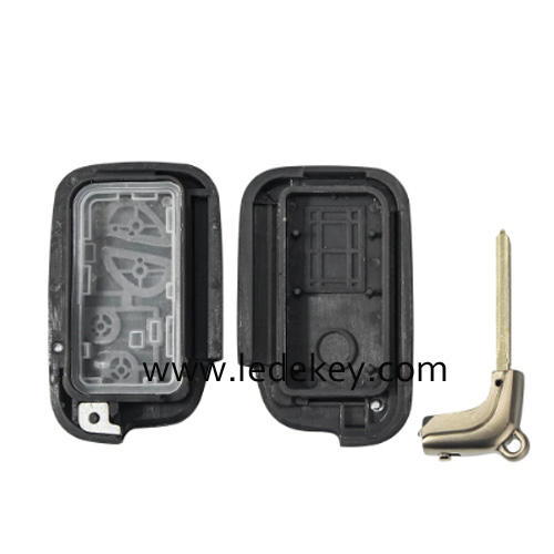 Lexus 2 button smart key shell with blade