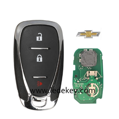 For Chevrolet 3 button remote key with ID46 Chip 433Mhz (FCC ID:HYQ4EA)