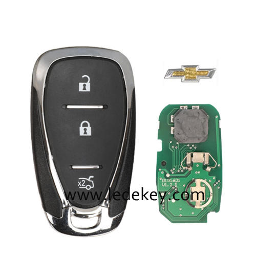 For Chevrolet 3 button remote key with ID46 Chip 315Mhz (FCC ID:HYQ4AA)