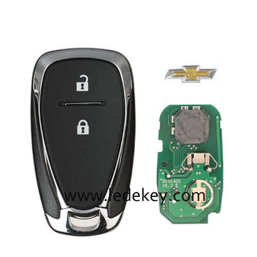 For Chevrolet 2 button remote key with ID46 Chip 433Mhz (FCC ID:HYQ4EA)