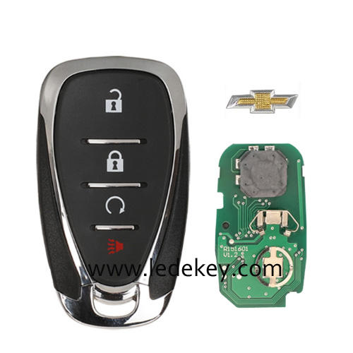 For Chevrolet 4 button remote key with ID46 Chip 315Mhz (FCC ID:HYQ4AA)