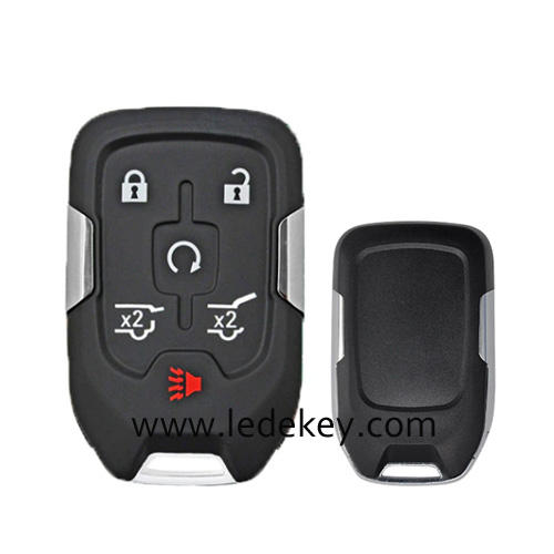 For Chevrolet 5+1 button remote key shell No logo