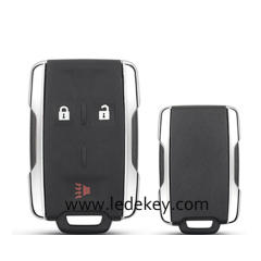 For Chevrolet GMC 3 button remote key shell,the side part is white