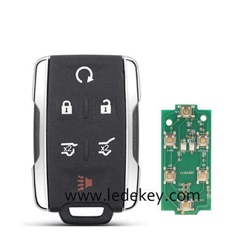 For Chevrolet GMC 6 button Remote Control Car Key 315Mhz FCCID: M3N32337100 For Chevrolet Colorado Silverado Suburban Tahoe GMC Canyon Sierra Yukon 2014-2019