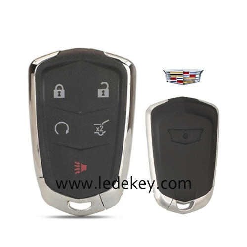 For Cadillac 5 button SUV remote key shell