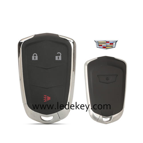For Cadillac 3 button remote key shell