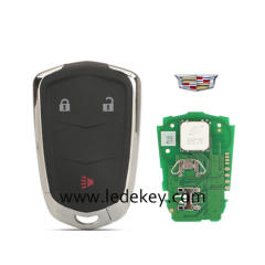 Cadillac 3 button remote key 315Mhz ID46 PCF7937E Chip FCCID:HYQ2AB