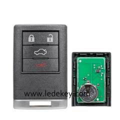 For Cadillac 4 button remote key 315Mhz FCCID:OUC6000066 For 2008-2011 CADILLAC STS 2008-2011 CADILLAC DTS 2008-2013 CADILLAC CTS