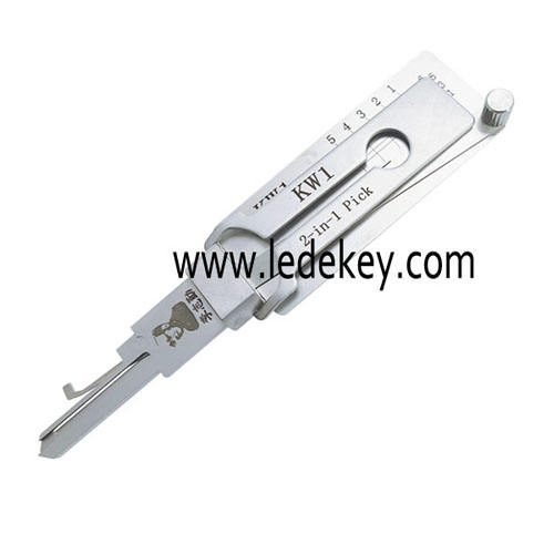 Original Lishi KW1 2 in 1 Lock pick decoder