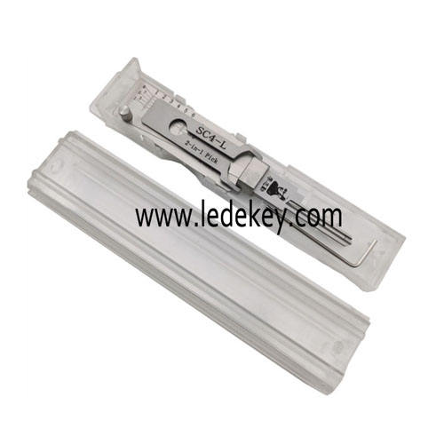 Original Lishi SC4-L 2 in 1 Lock pick decoder