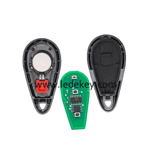 Subaru 3+1 button remote key with 433Mhz FCC ID : NHVWB1U711