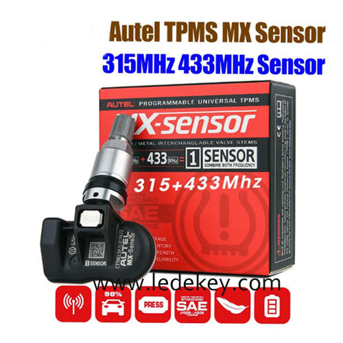 Autel TPMS MX Sensor 315MHz 433MHz Sensor 2 in 1 Clone-able Programming Sensors For TS501 TS508 Tire Pressure Monitoring Car Tool