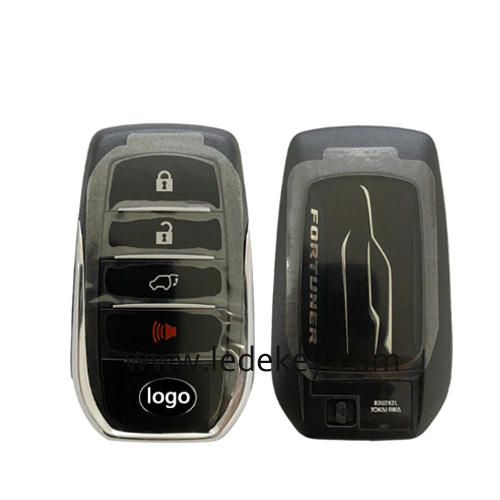 Original Smart Car Key B3U2K2L 0010 Board 4 Buttons With 312/314MHz 8A Chip For Toyota Fortuner OEM Remote Control Can instead 0182 BM1ET