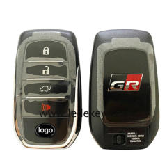 Original Smart Car Key B3U2K2L 0010 Board 4 Buttons With 312/314MHz 8A Chip For Toyota GR OEM Remote Control Can instead 0182 BM1ET