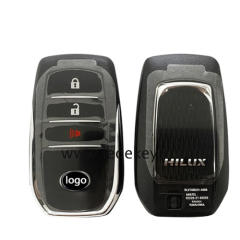 Original Smart Car Key B3U2K2L 0010 Board 3 Buttons With 312/314MHz 8A Chip For Toyota HILUX OEM Remote Control Can instead 0182 BM1ET