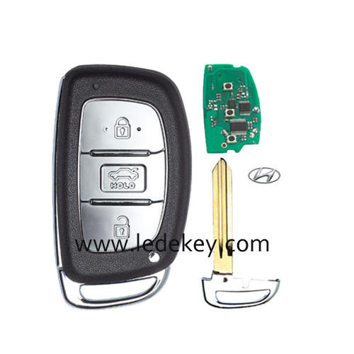 Hyundai smart key  with 434Mhz ID46 PCF7952L chip for Verna Elantra 2013+
