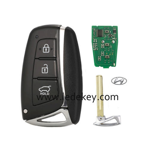 Hyundai smart key 433Mhz 46 chip for Hyundai Santa Fe 2012-2015 FCC ID: 95440-2W500/2W600