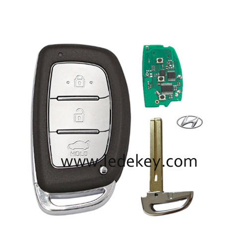 Hyundai smart key  with 433Mhz ID46 chip for Hyundai IX35 Tucson 2015+