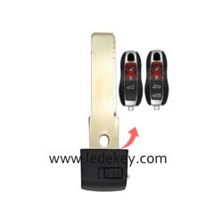 Emergency Smart Card Key Blade For Porsche