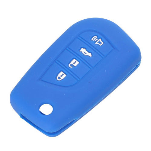 4 buttons Silicone key cover for TOYOTA  (3 colors optional)