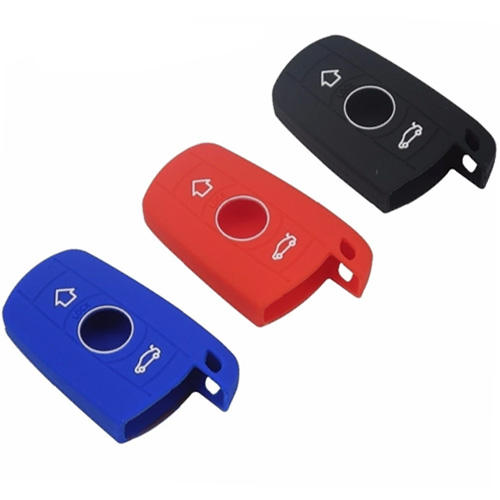 3 buttons Silicone key cover for BMW(3 colors optional)