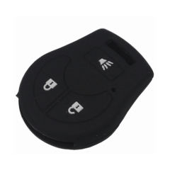 3 buttons Silicone key cover for Nissan (6 colors optional)