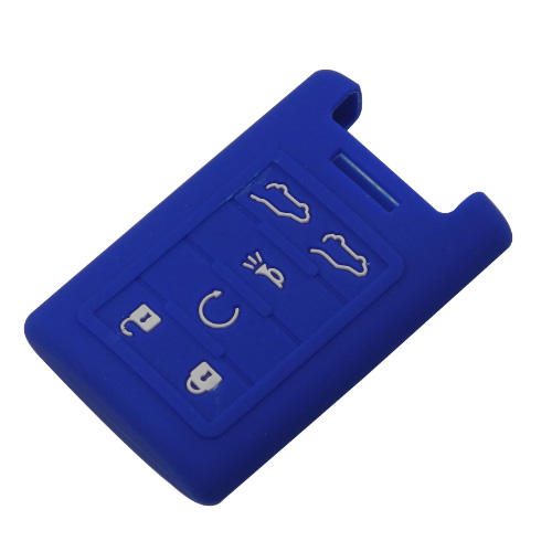6 buttons Silicone key cover for CADILLAC  (2 colors optional)