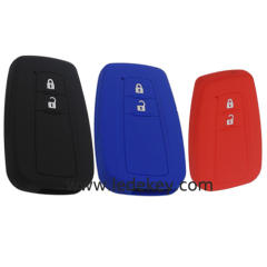 2 buttons Silicone key cover for TOYOTA  (3 colors optional)