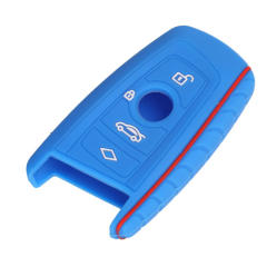 4 buttons Silicone key cover for BMW black color(3 color optional)