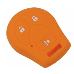 3 buttons Silicone key cover for Nissan (6 colors optional)
