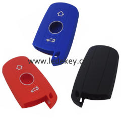 3 buttons Silicone key cover for BMW(3 colors optional)