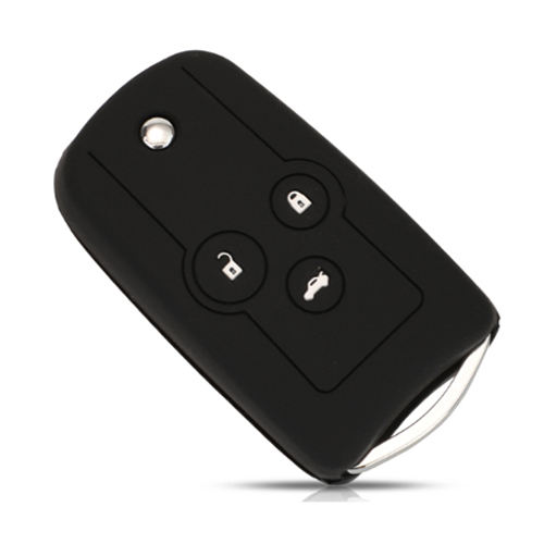 3 buttons Silicone key cover for HONDA black color(5 colors optional)