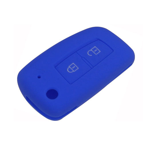 2 buttons Silicone key cover for Nissan (4 colors optional)