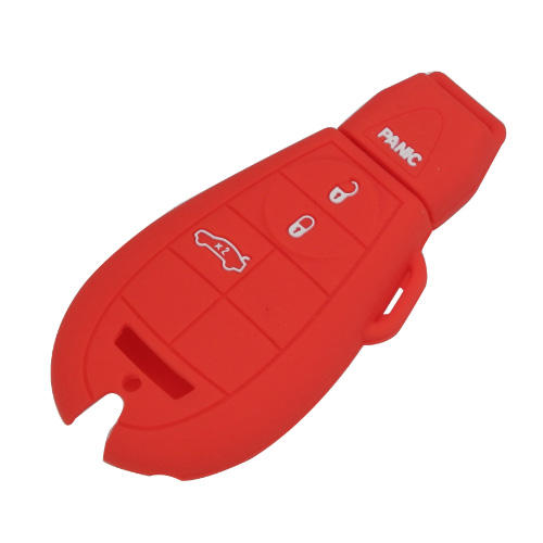 4 buttons Silicone key cover for CHRYSLER  (4 colors optional)