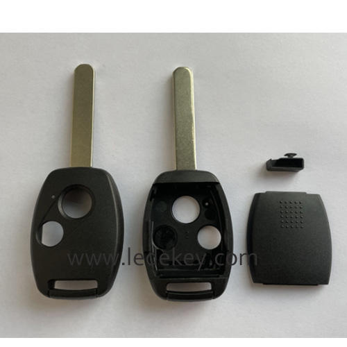 2 Button High Quality Explosion-Proof Remote Key Shell HON66，T-Shaped Key Embryo Two-in-One Detachable Chip Slot