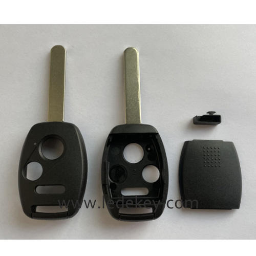 2+1 Button High Quality Explosion-Proof Remote Key Shell HON66，T-Shaped Key Embryo Two-in-One Detachable Chip Slot