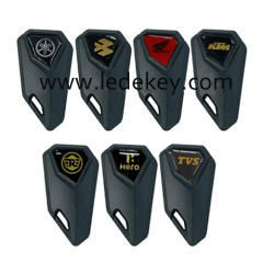 A blade motorcycle key blank (pls choose Logo sticker)