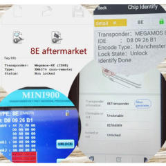 Aftermarket carbon 8E chip for Honda Accord Fit