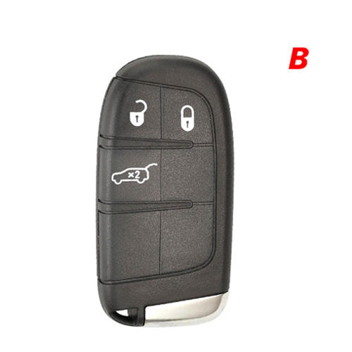 2/3/4/5 Buttons Smart Key  433Mhz 4A chip FCCID : M3N-40821302 For Fiat 500 500L 500X 2016-2019  (pls choose model )