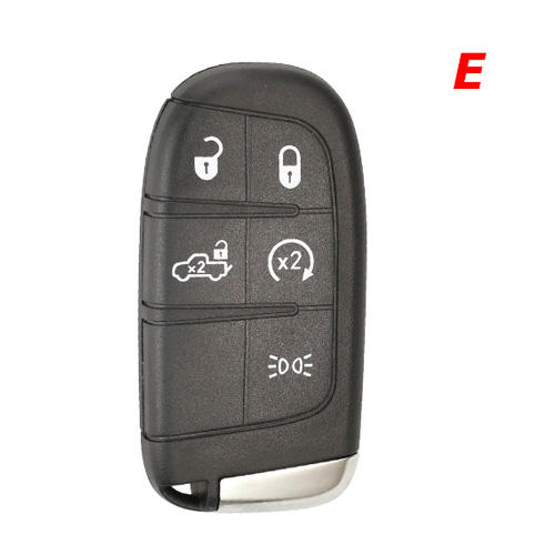 2/3/4/5 Buttons Smart Key  433Mhz 4A chip FCCID : M3N-40821302 For Fiat 500 500L 500X 2016-2019  (pls choose model )