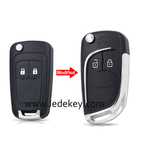 2/3/4/5 buttons Chevrolet Modified remote key shell  (pls choose model )