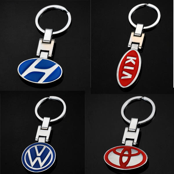 Zinc alloy material key chain (have 32 types car brand for choose )