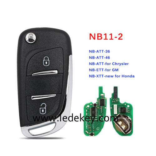 KEYDIY 2 Button Multi-functional Remote Control NB11-2 NB Series Universal for KD900 URG200 KD-X2 All Functions In One