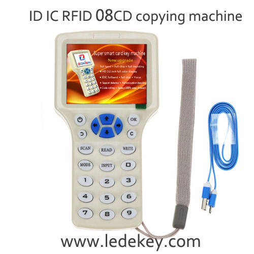 Original quality ID IC RFID 08CD copying machine support Class A and Class B cards - MIFARE cards (Classics, DESFire)