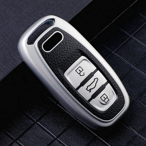 For Audi 3 button TPU protective key case, please choose the color