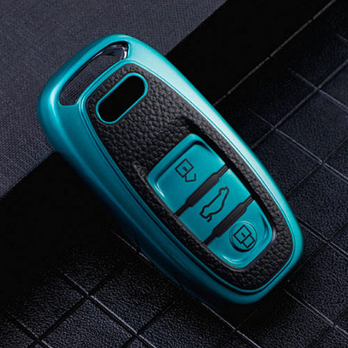 For Audi 3 button TPU protective key case, please choose the color