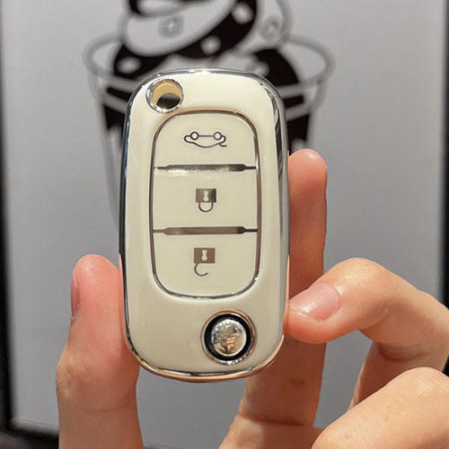 For Benz 3 button TPU protective key case, please choose the color