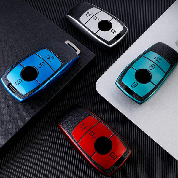 For Benz 3 button TPU protective key case, please choose the color