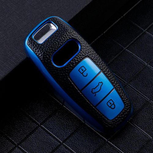 For Audi 3 button TPU protective key case, please choose the color