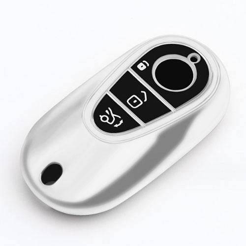 For Benz 3 button TPU protective key case, please choose the color